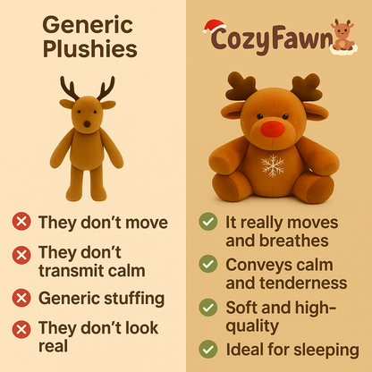 CozyFawn™ Breathing Soothing Plush