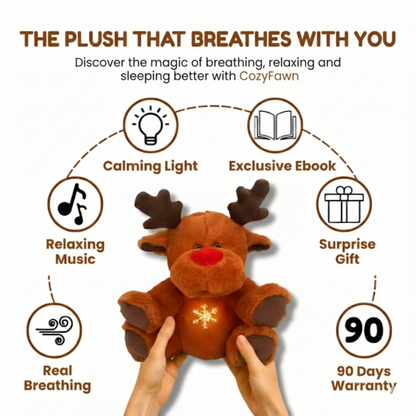 CozyFawn™ Breathing Soothing Plush